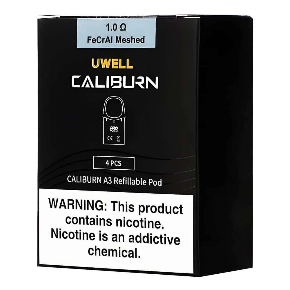 Uwell Caliburn A3 Replacement Pods 4 Packs