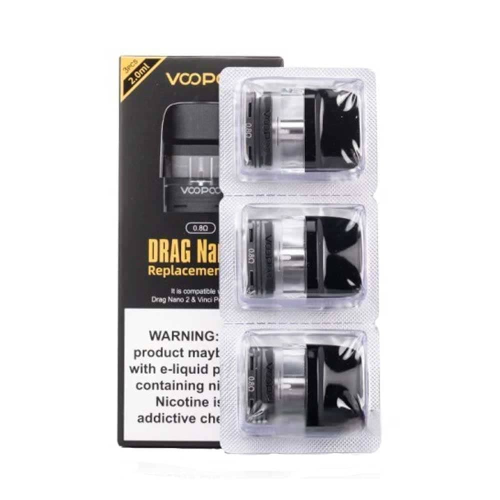 Voopoo Drag Nano 2 Replacement Pods 3 Packs