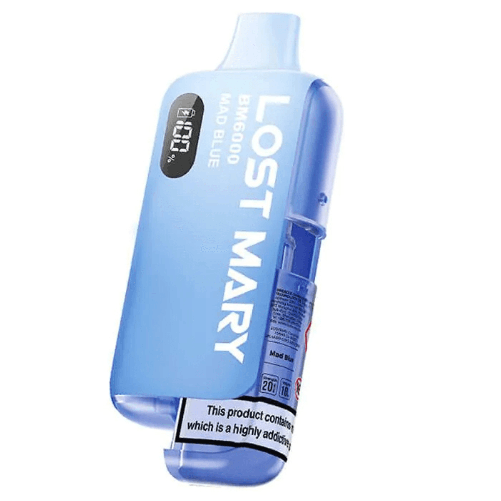  Mad Blue Lost Mary Bm6000 Prefilled Vape Kit