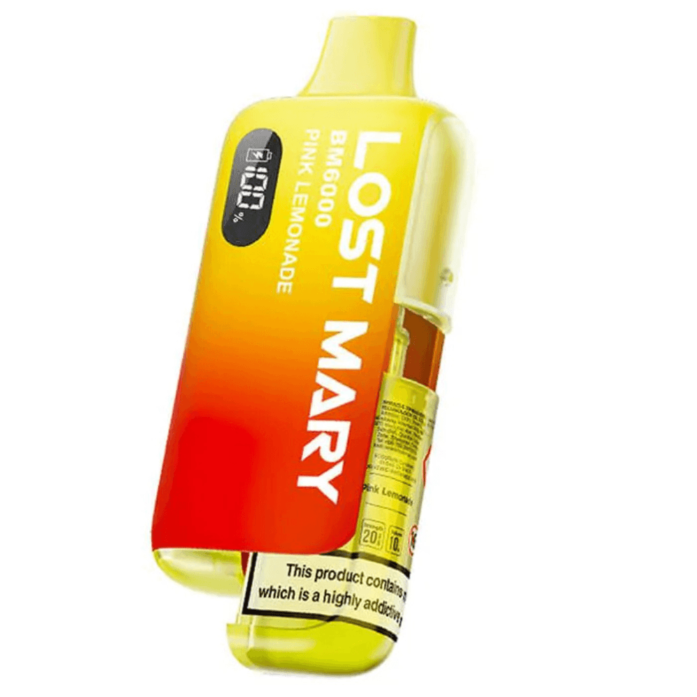  Pink Lemonade Lost Mary Bm6000 Prefilled Vape Kit