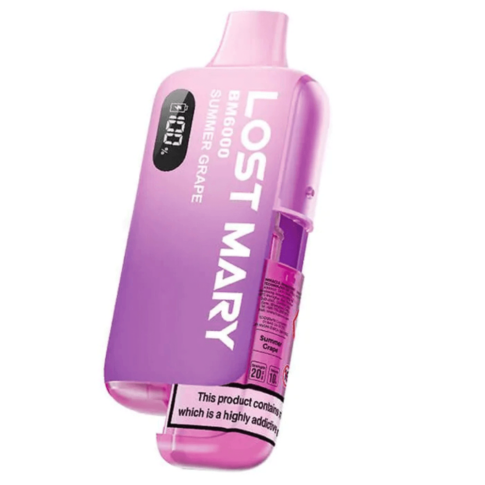  Summer Grape Lost Mary Bm6000 Prefilled Vape Kit