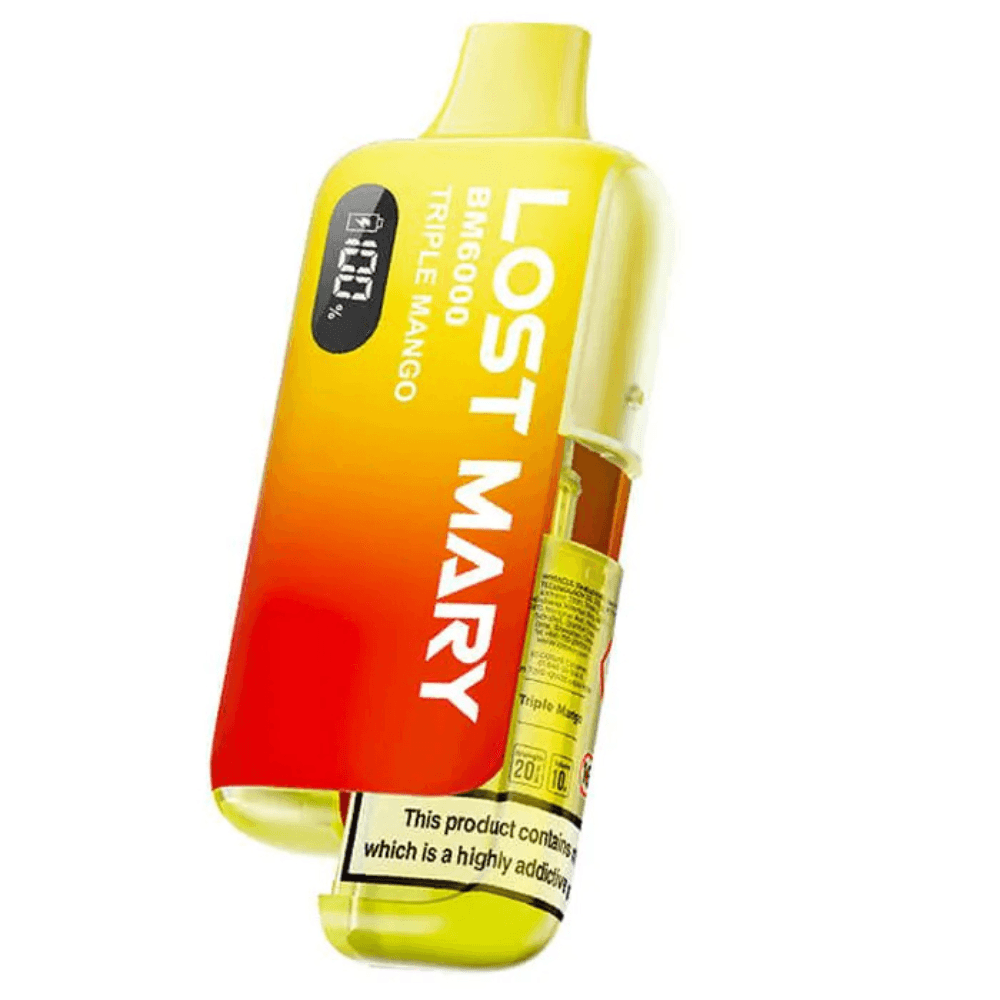  Triple Mango Lost Mary Bm6000 Prefilled Vape Kit