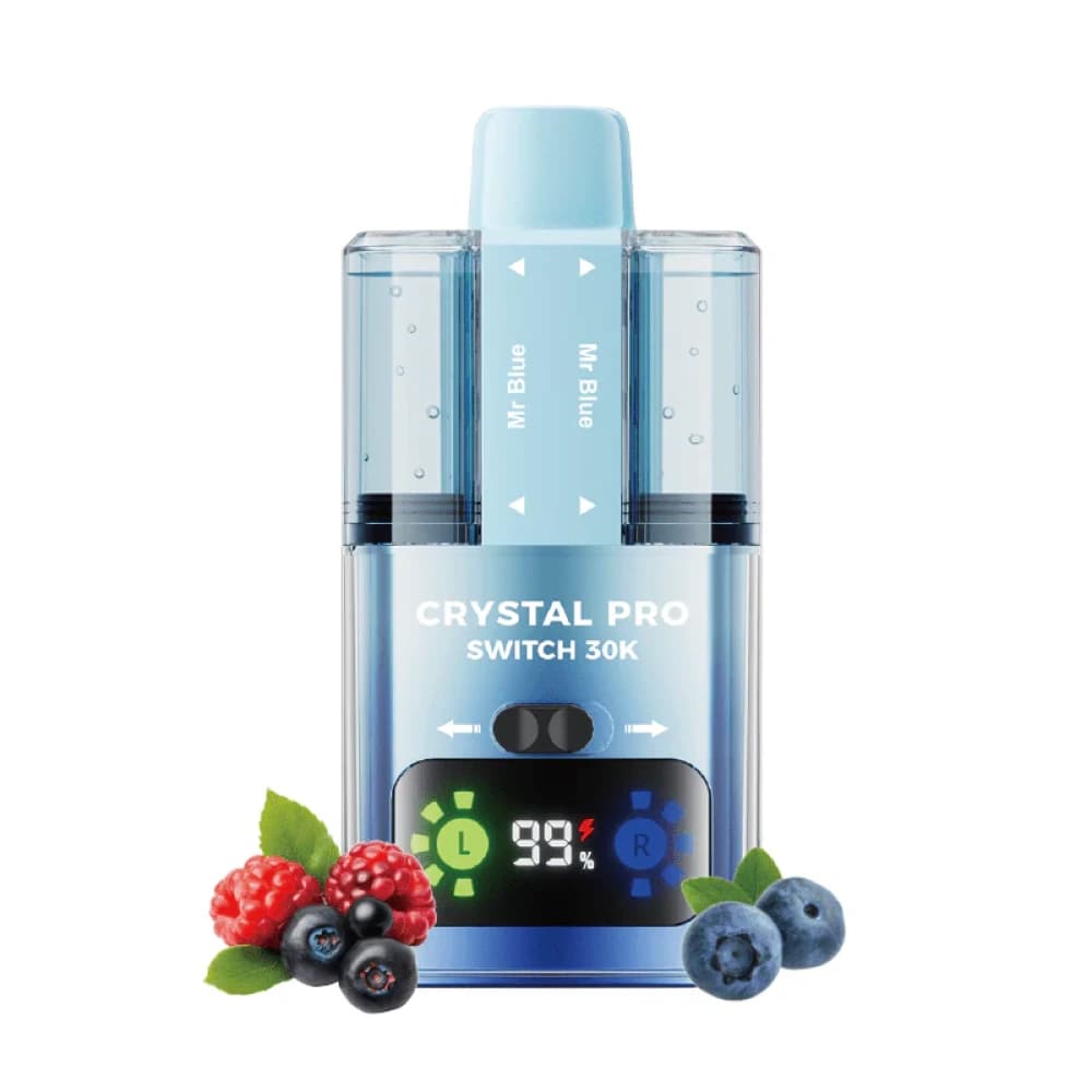  Mr Blue Crystal Pro Switch 30k Prefilled Vape Kit