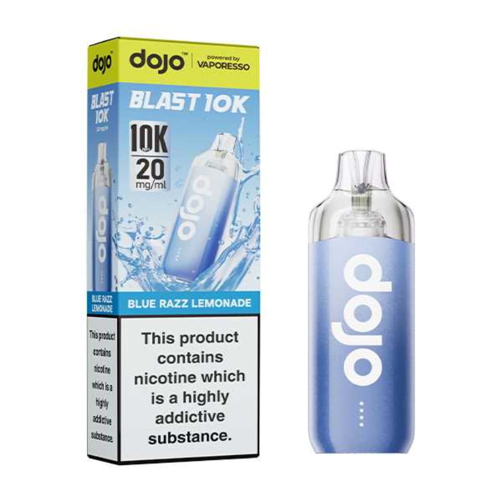  Blue Razz Lemonade Vaporesso Dojo Blast 10k Prefilled Vape Kit