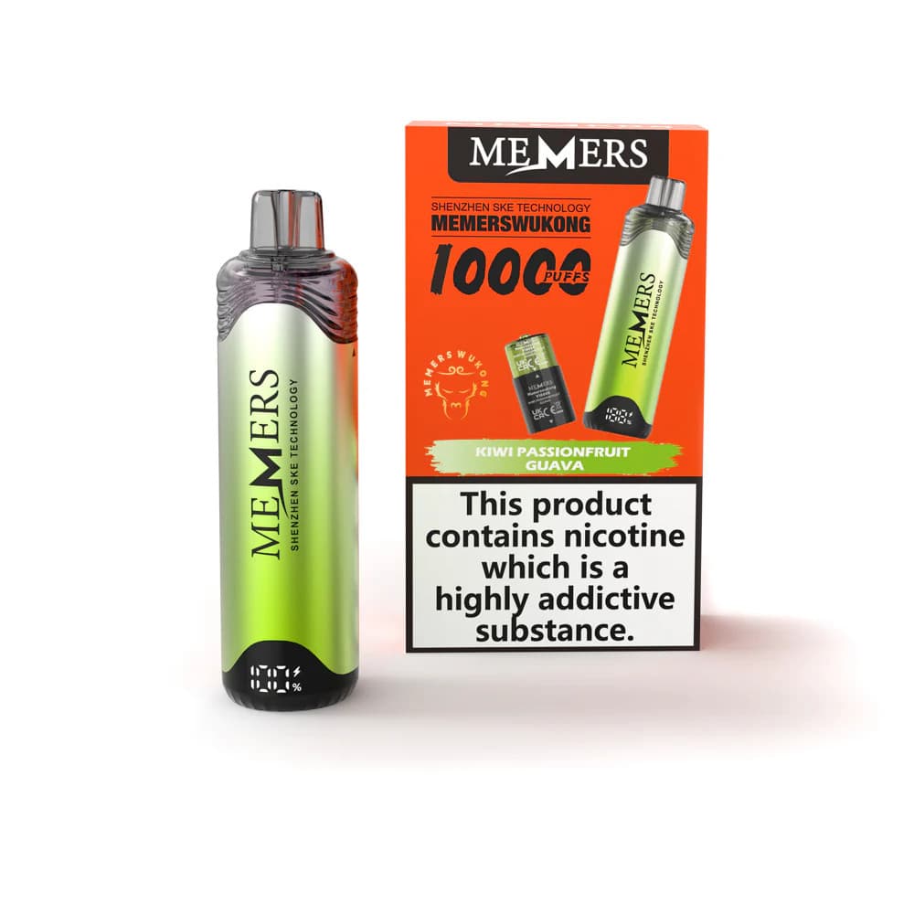  Kiwi Passionfruit Guava Memers Wukong V10000 Prefilled Vape Kit