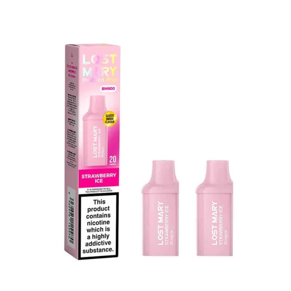  Strawberry Ice Lost Mary Bm600 Pods