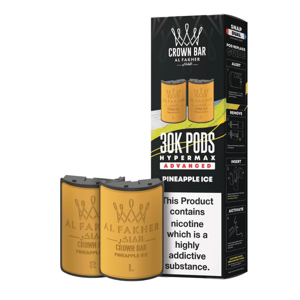  Pineapple Ice Al Fakher 30k Hypermax Pods
