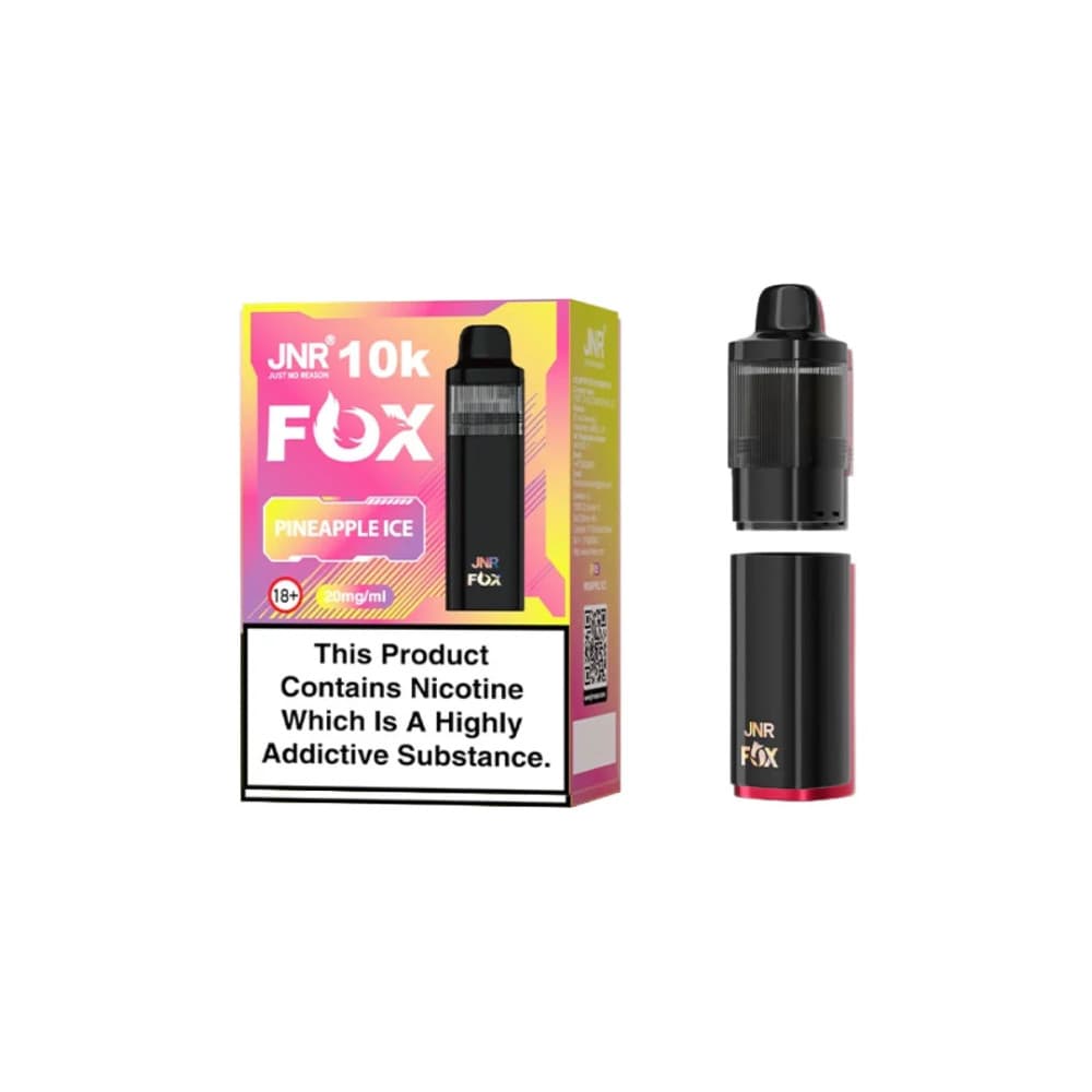  Juicy Peach JNR Fox 10k Replacement Pods