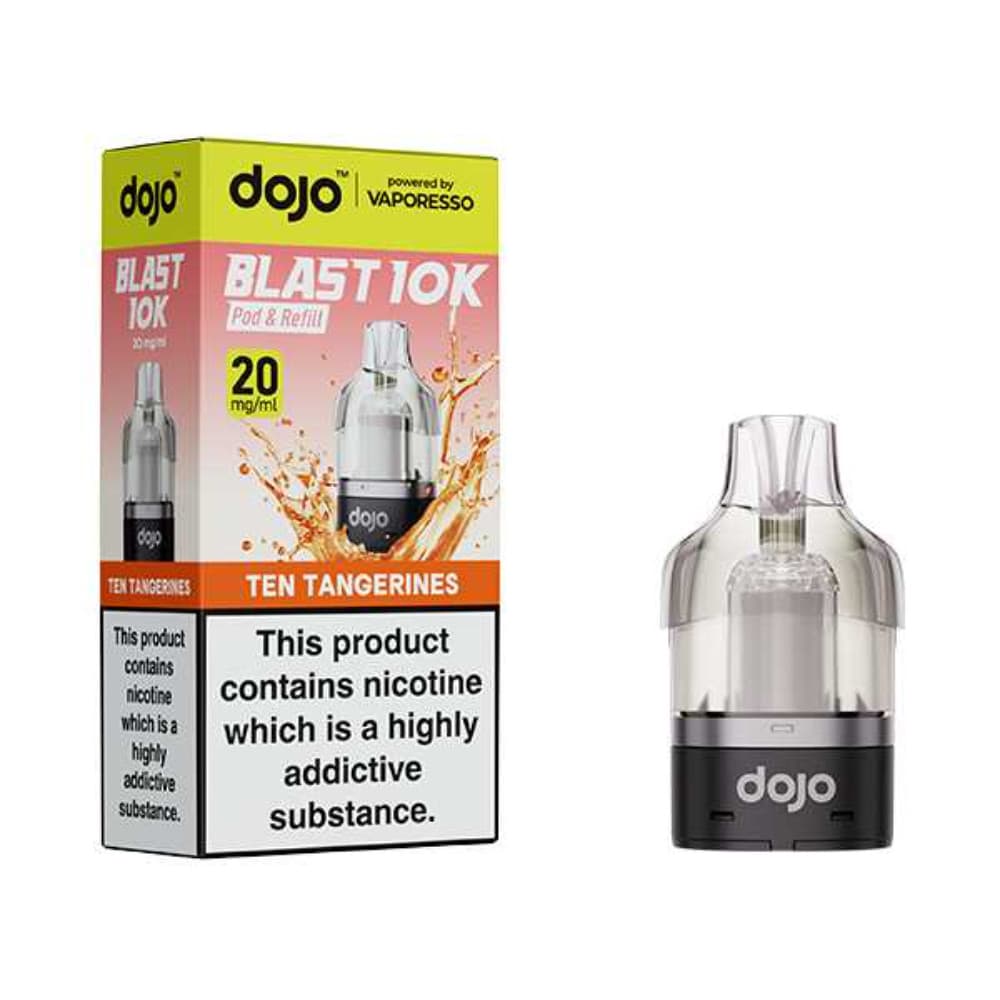  Ten Tangerines Vaporesso Dojo Blast 10K Pods