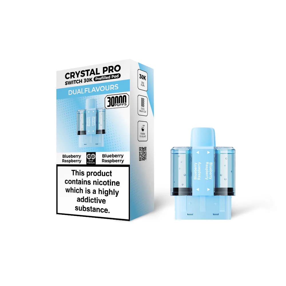  Blueberry Raspberry Crystal Pro Switch 30k Pods