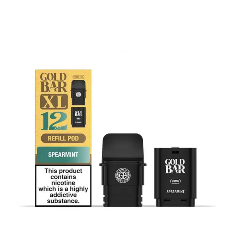  Spearmint Gold Bar XL 10k Refill Pods