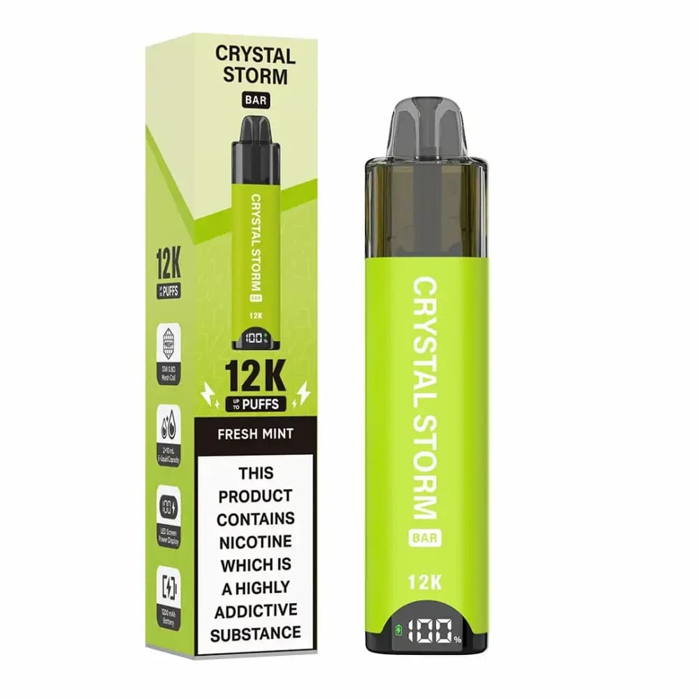  Fresh Mint Crystal Strom Bar 12k