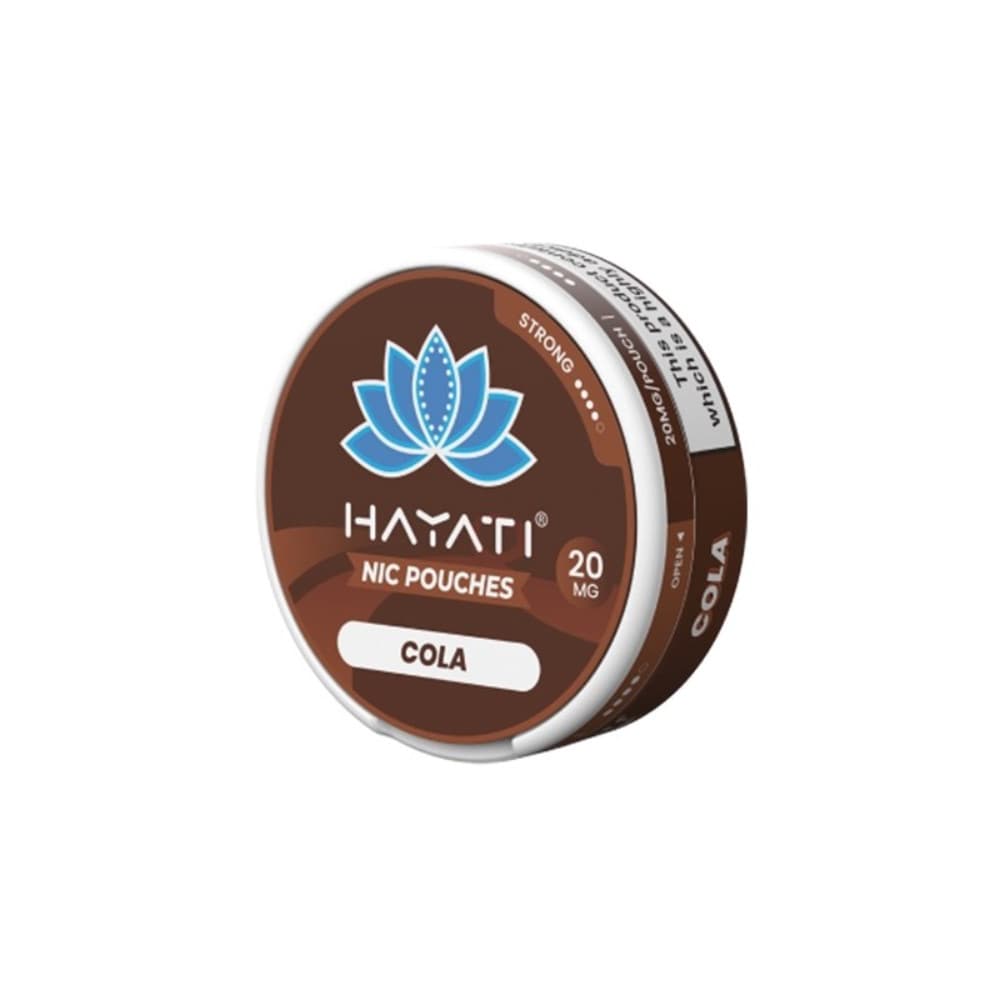  Cola / 20mg Hayati Nicotine Pouches