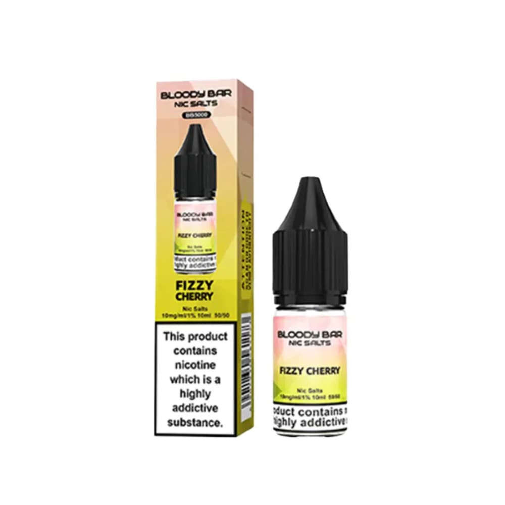  Fizzy Cherry / 20mg Bloody Bar Nic Salts e liquids 10ml