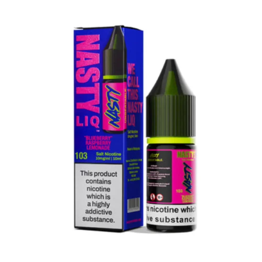  Blueberry Raspberry Lemonade / 20mg Nasty Liq Nic Salts e liquids 10ml