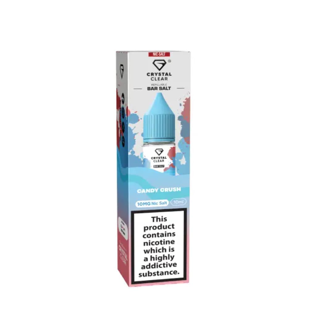  Cherry Crush / 10mg Crystal Clear Nic Salts e liquids 10ml
