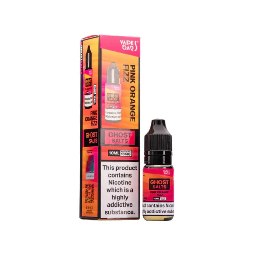  Pink Orange Fizz / 10mg Ghost 3500 Nic Salts e liquids 10ml