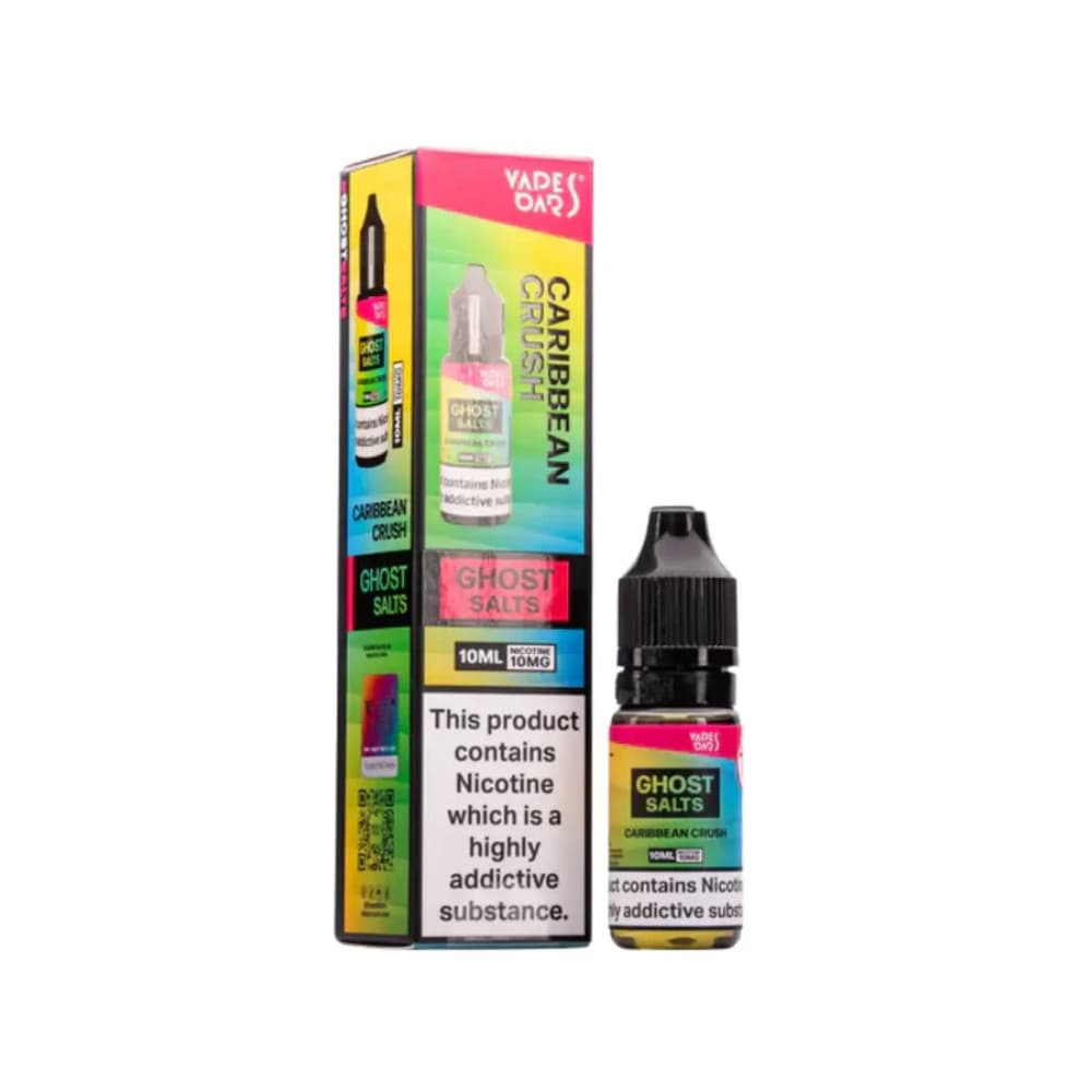  Caribbean Crush / 10mg Ghost 3500 Nic Salts e liquids 10ml
