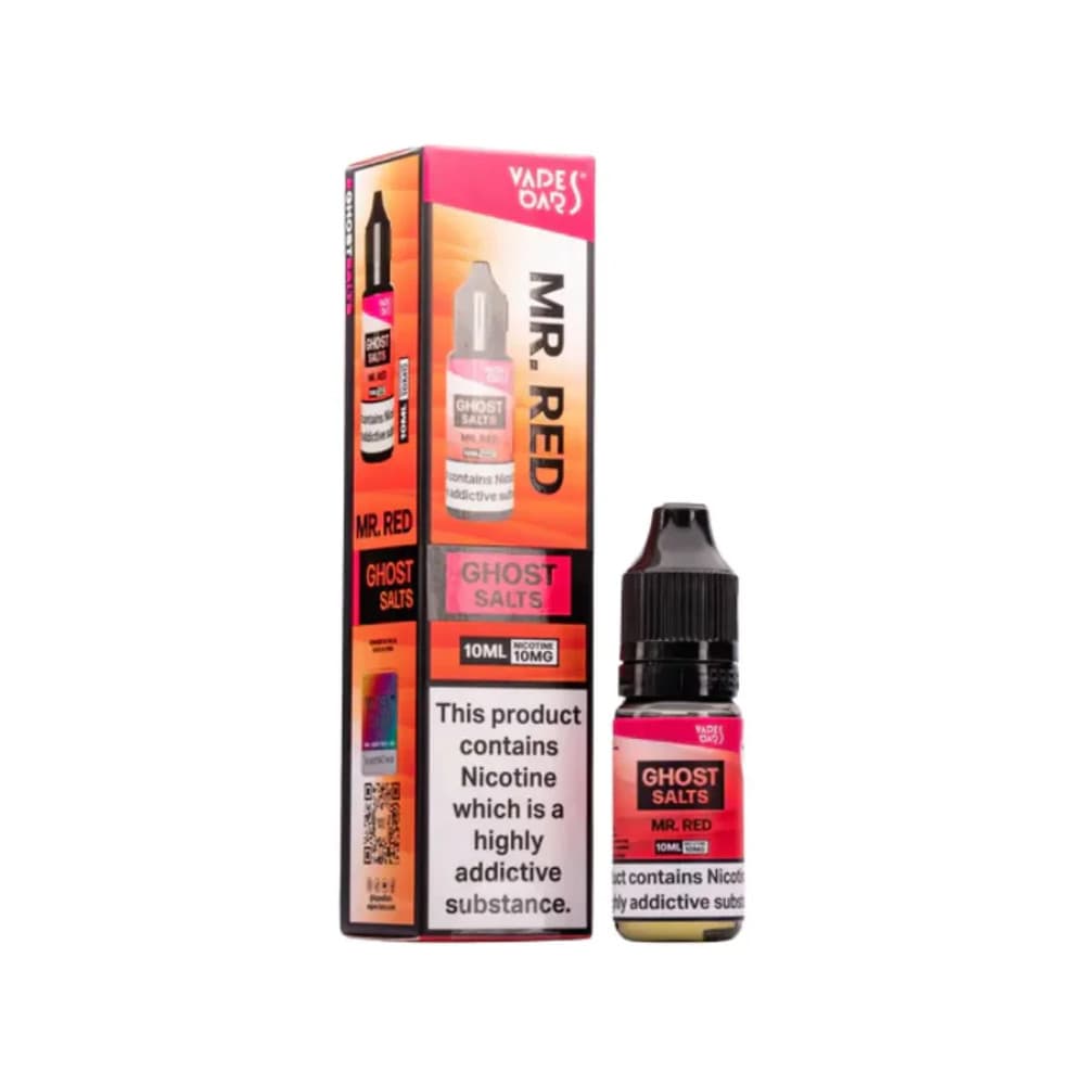 Mr Red / 10mg Ghost 3500 Nic Salts e liquids 10ml