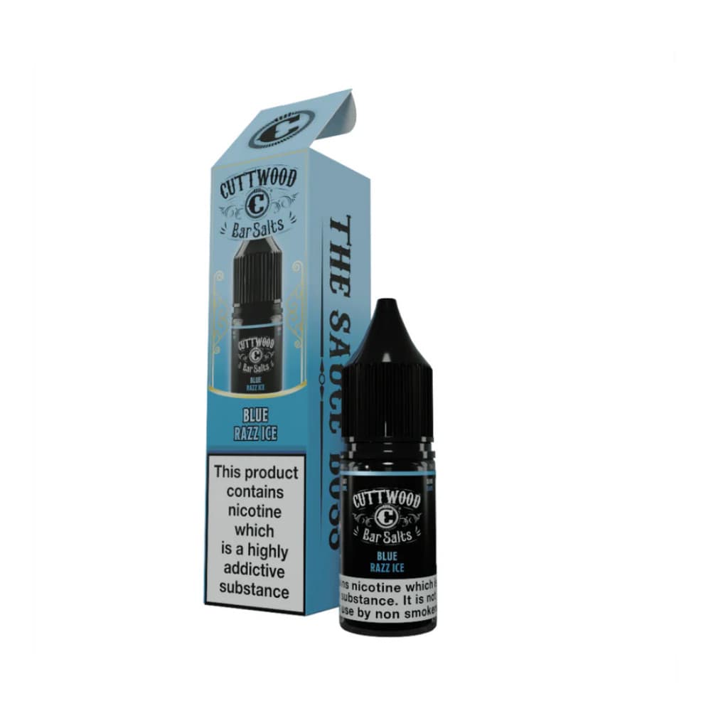  Blue Razz Ice / 20mg Cuttwood Bar Salt Nic Salts e liquids 10ml