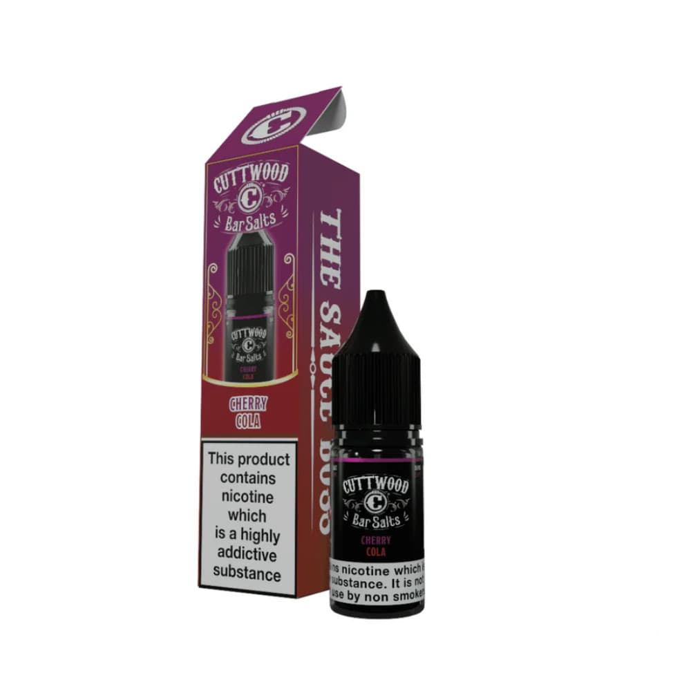  Cherry Cola / 10mg Cuttwood Bar Salt Nic Salts e liquids 10ml