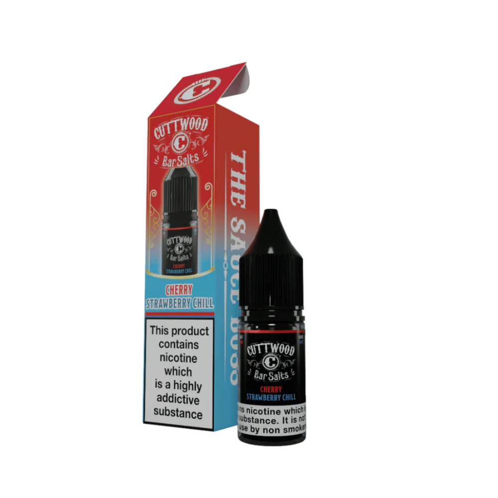  Cherry Strawberry Chill / 20mg Cuttwood Bar Salt Nic Salts e liquids 10ml