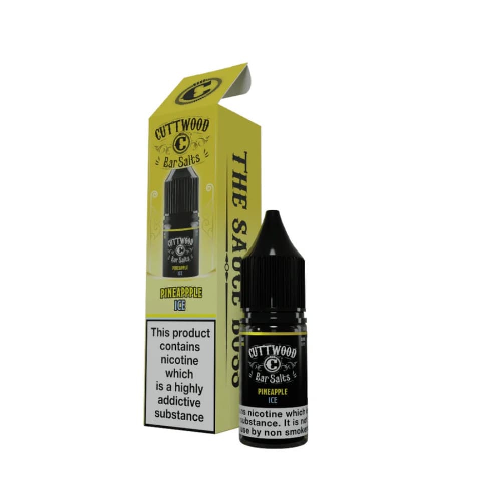  Pineapple Ice / 10mg Cuttwood Bar Salt Nic Salts e liquids 10ml