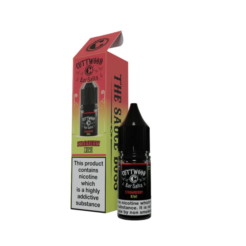  Strawberry Kiwi / 10mg Cuttwood Bar Salt Nic Salts e liquids 10ml
