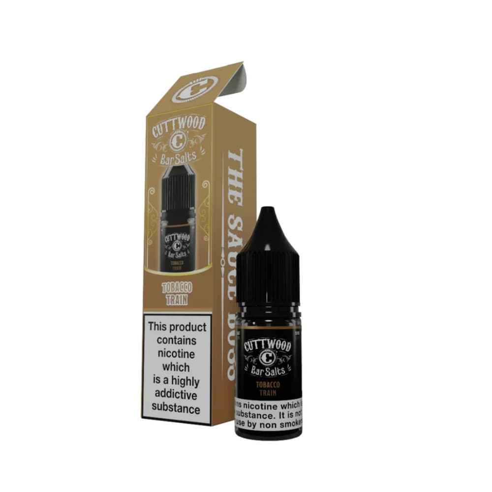  Tobacco Train / 10mg Cuttwood Bar Salt Nic Salts e liquids 10ml