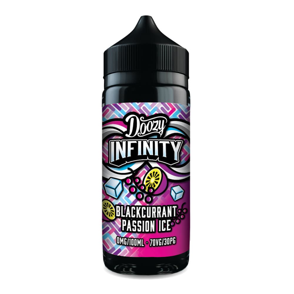  Blackcurrant Passion Ice / 20mg Doozy Infinity Nic Salts e liquids 10ml
