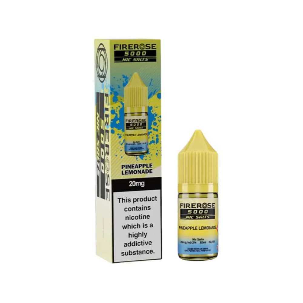  Pineapple Lemonade / 10mg Firerose 5000 Nic Salts e liquids 10ml