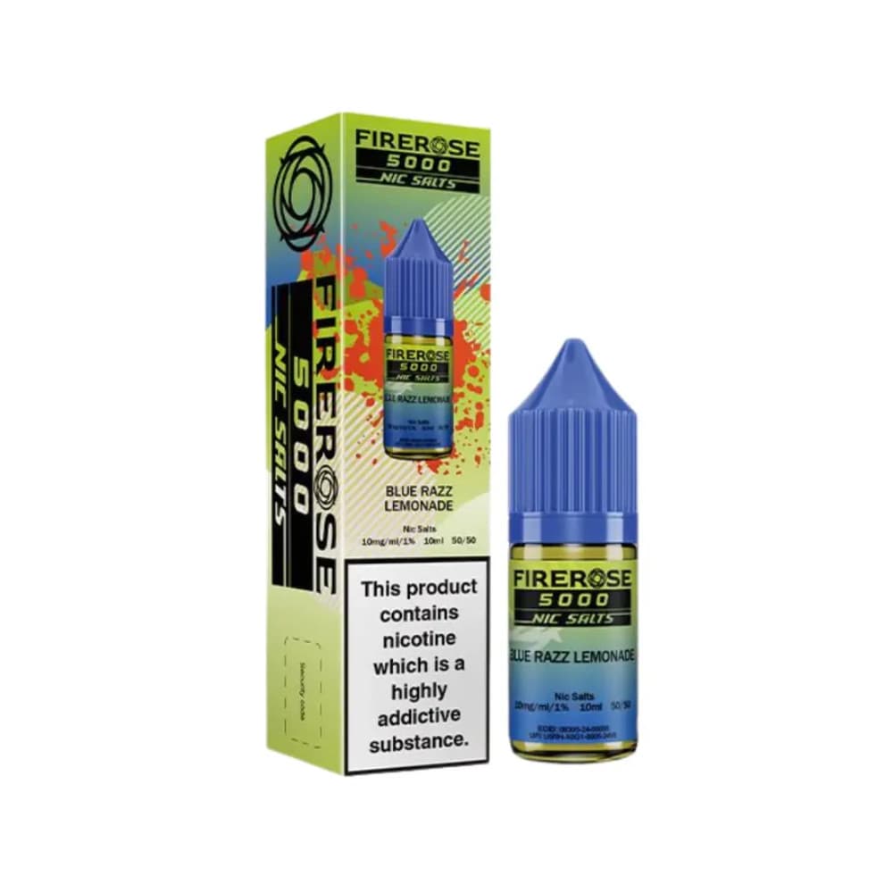  Blue Razz Lemonade / 20mg Firerose 5000 Nic Salts e liquids 10ml