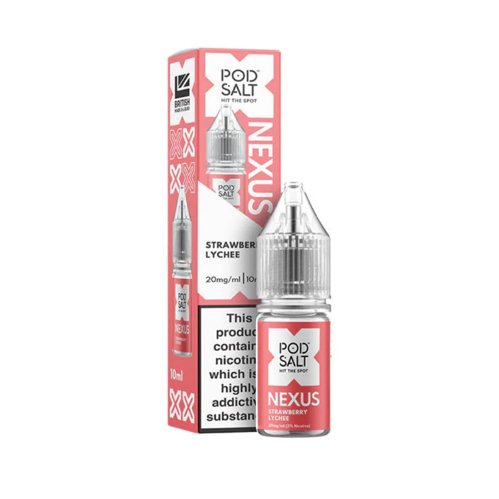  Strawberry Lychee / 20mg Pod Salt Nexus e liquids 10ml