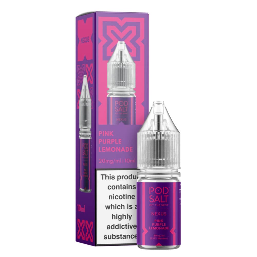  Pink Purple Lemonade / 20mg Pod Salt Nexus e liquids 10ml