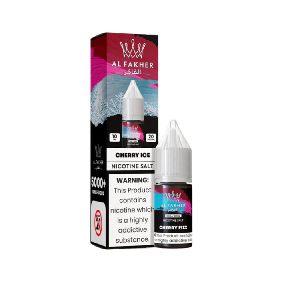  Cherry Ice / 20mg Al Fakher Nic Salts e liquids 10ml