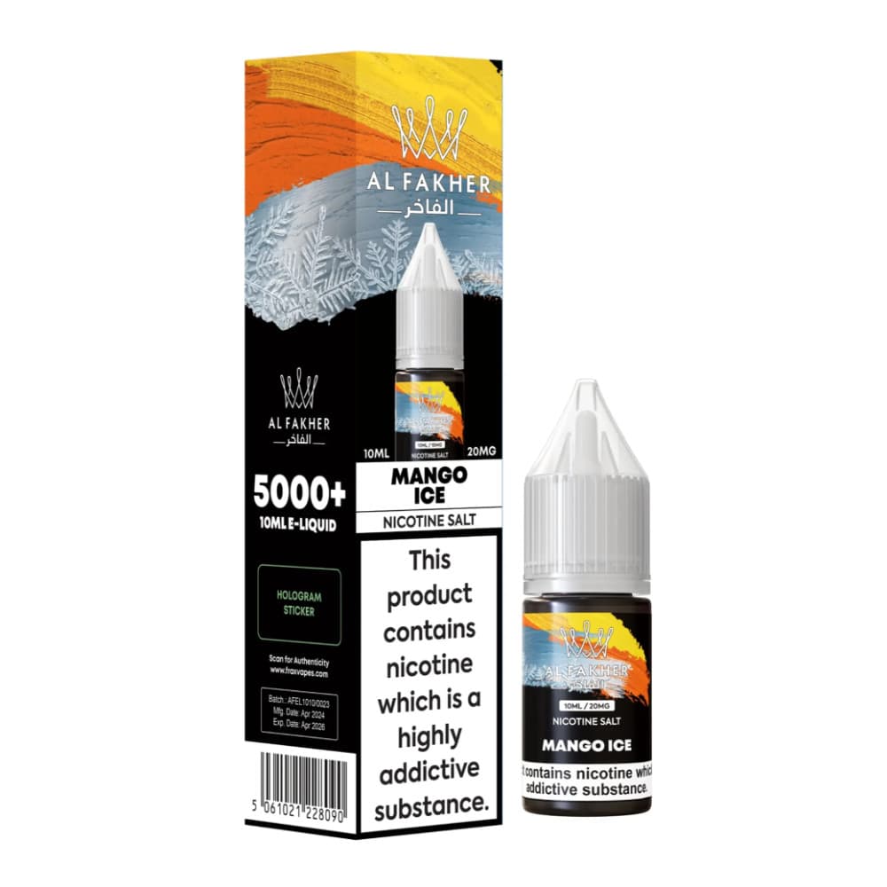  Mango Ice / 10mg Al Fakher Nic Salts e liquids 10ml