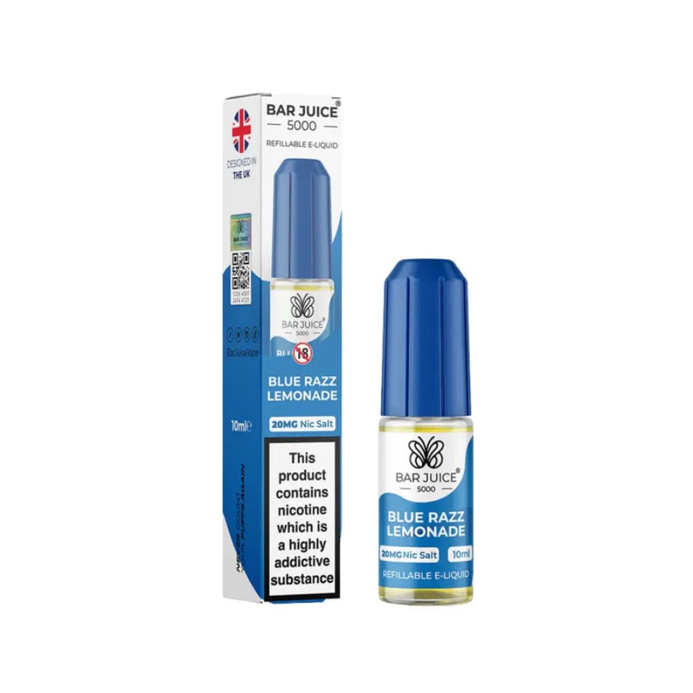  Blue Razz Lemonade / 10mg Bar Juice Nic Salts E-Liquids 10ml