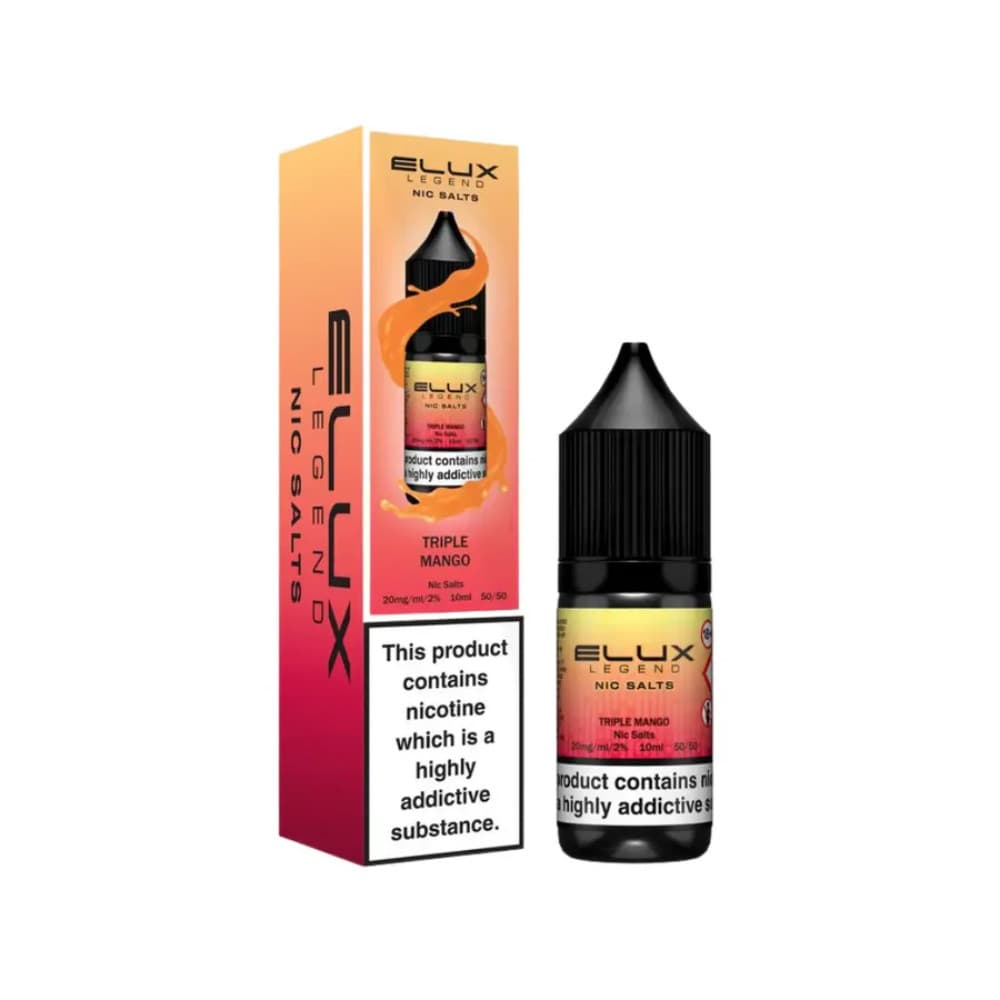  Triple Mango / 20mg Elux Legend Nic Salts E-Liquids 10ml