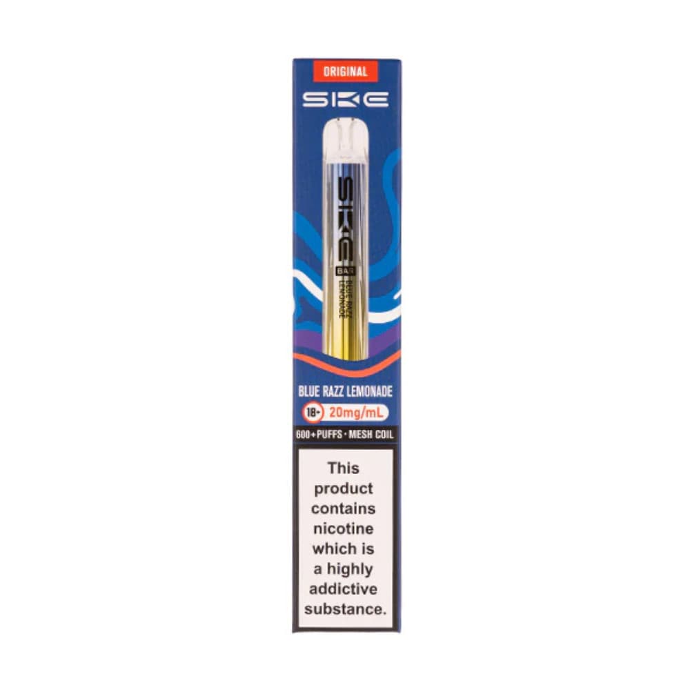  Blue Razz Lemonade Ske Crystal Original 600 Prefilled Vape Kit