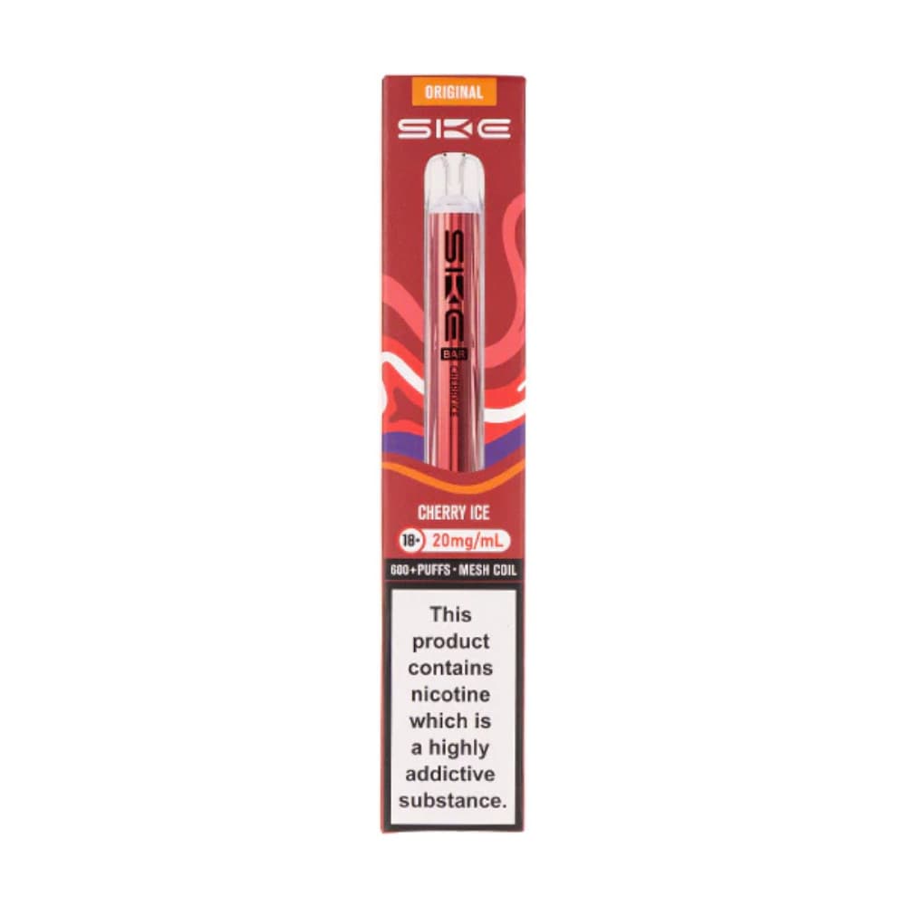  Cherry Ice Ske Crystal Original 600 Prefilled Vape Kit
