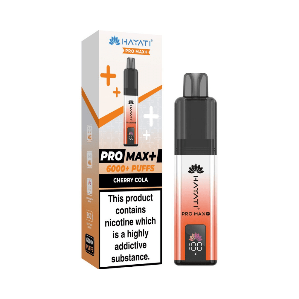  Cherry Cola Hayati Pro Max Plus 6000 Prefilled Vape Kit