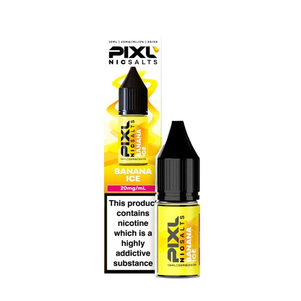  Banana Ice / 20mg Pixl Nic Salts 10ml E liquids