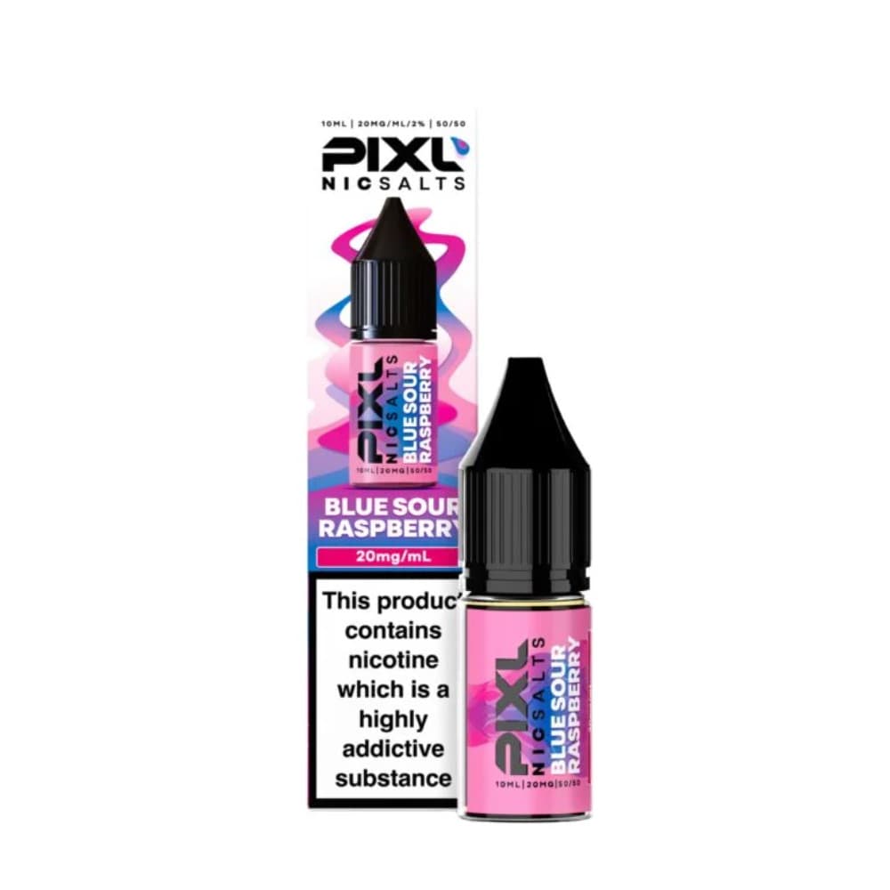  Blue Sour Raspberry / 20mg Pixl Nic Salts 10ml E liquids