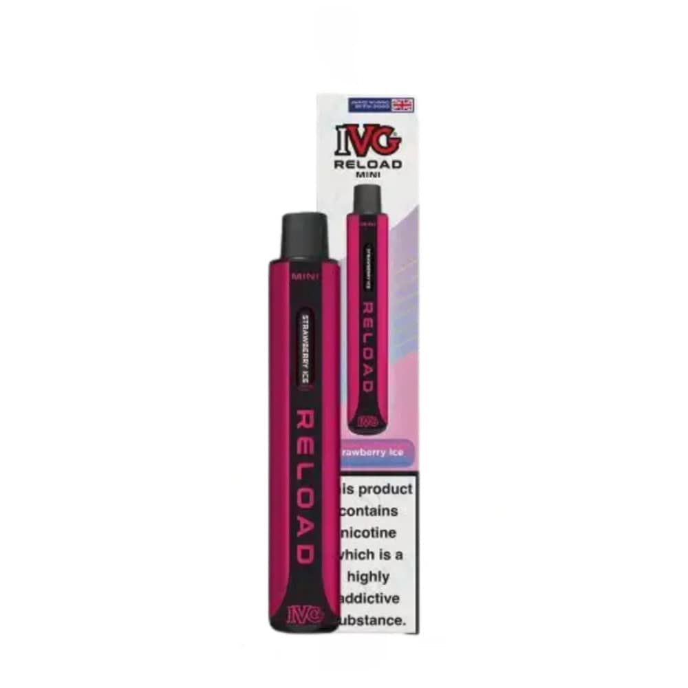  Strawberry Ice IVG Reload Mini Prefilled Pod Vape Kit