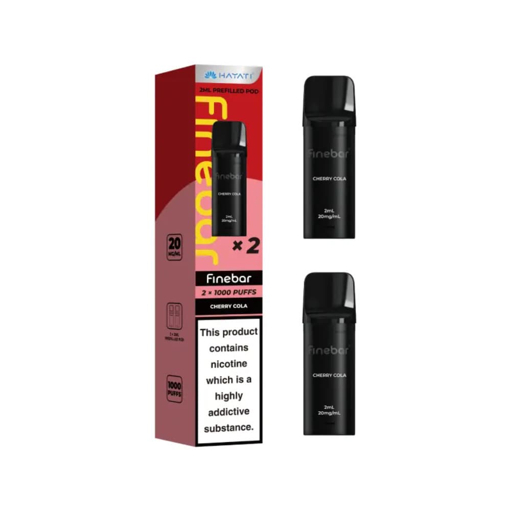  Cherry Cola Hayati Finebar Prefilled Pods