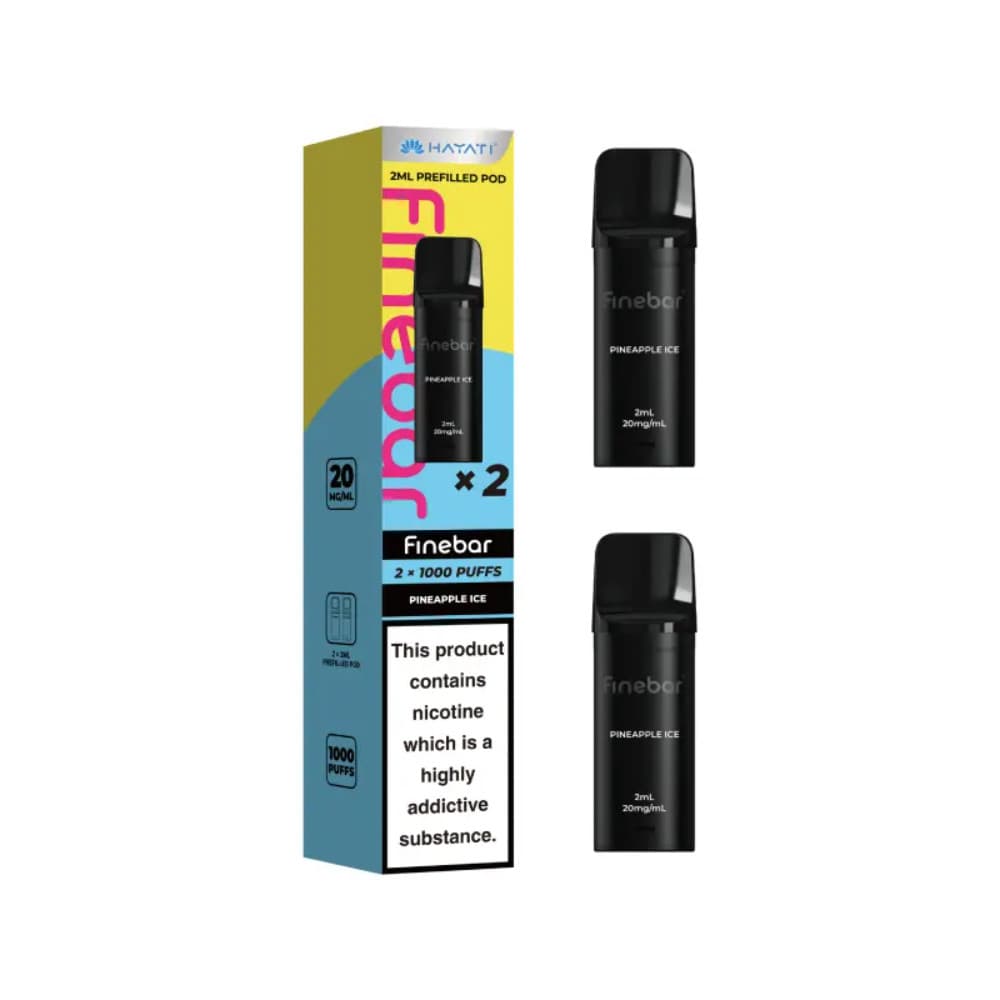  Pineapple Ice Hayati Finebar Prefilled Pods